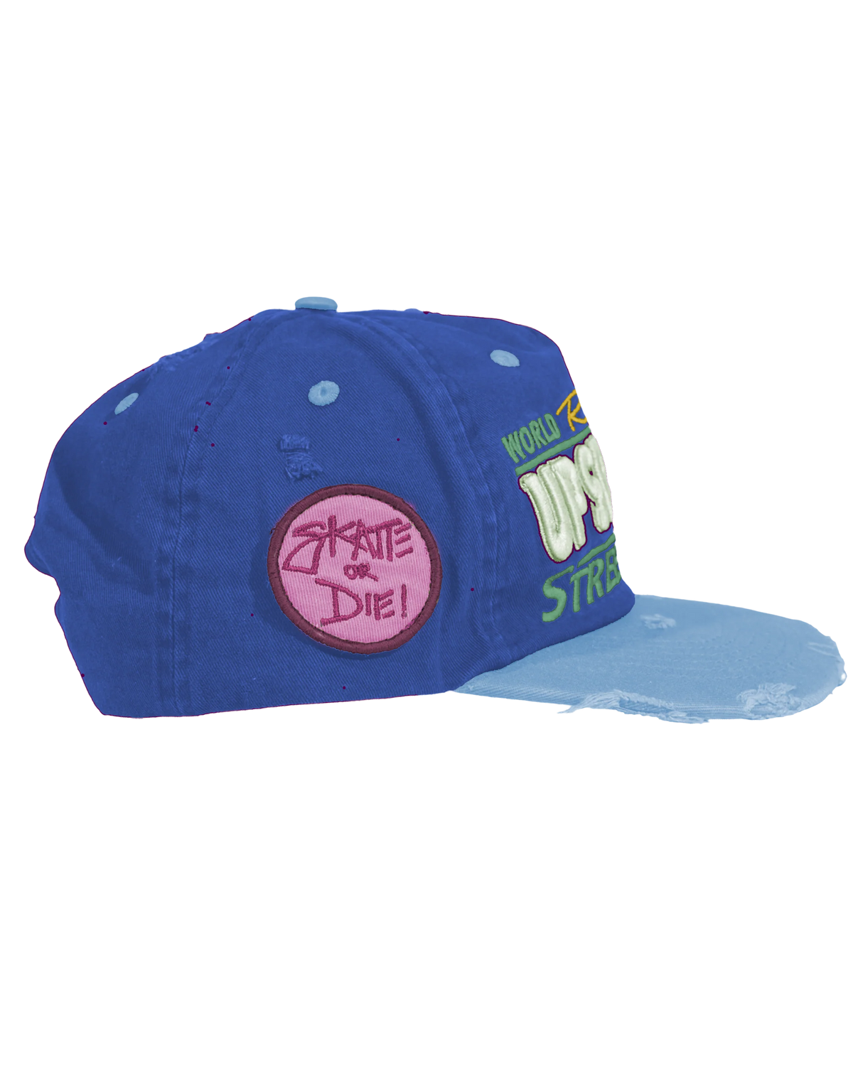 Up7Skate Blue Strip Intl Street Team Hat