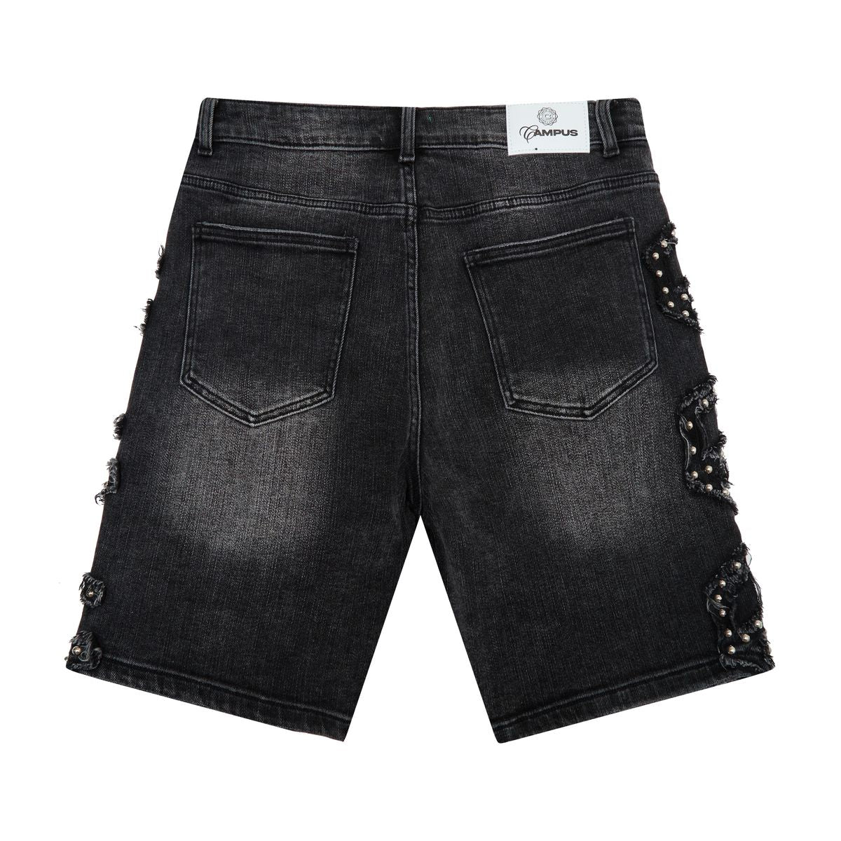 Campus Goods Arcane Denim Jorts (Black)