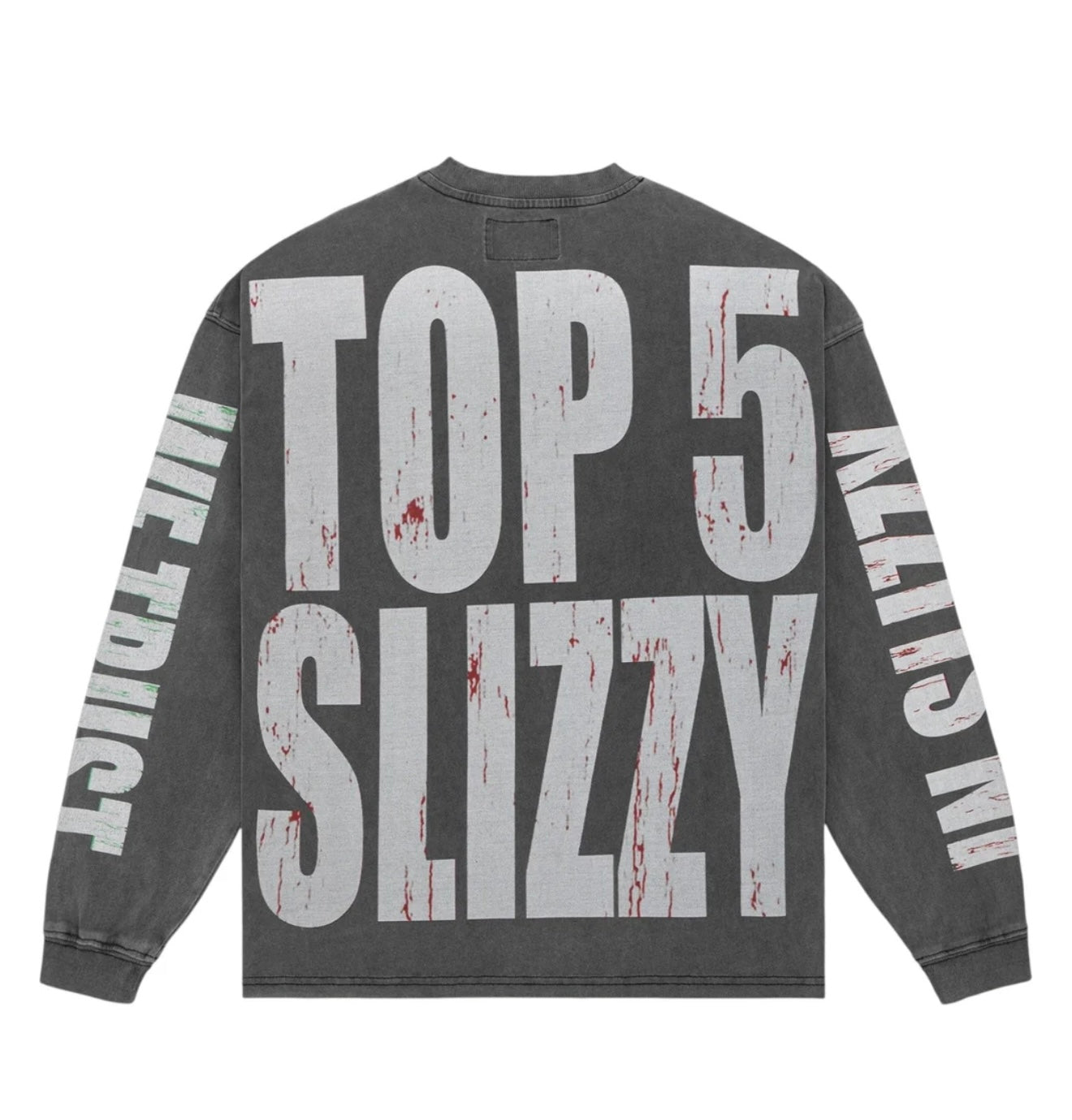 Godspeed Top 5 Slizzy L/S Grey Wash