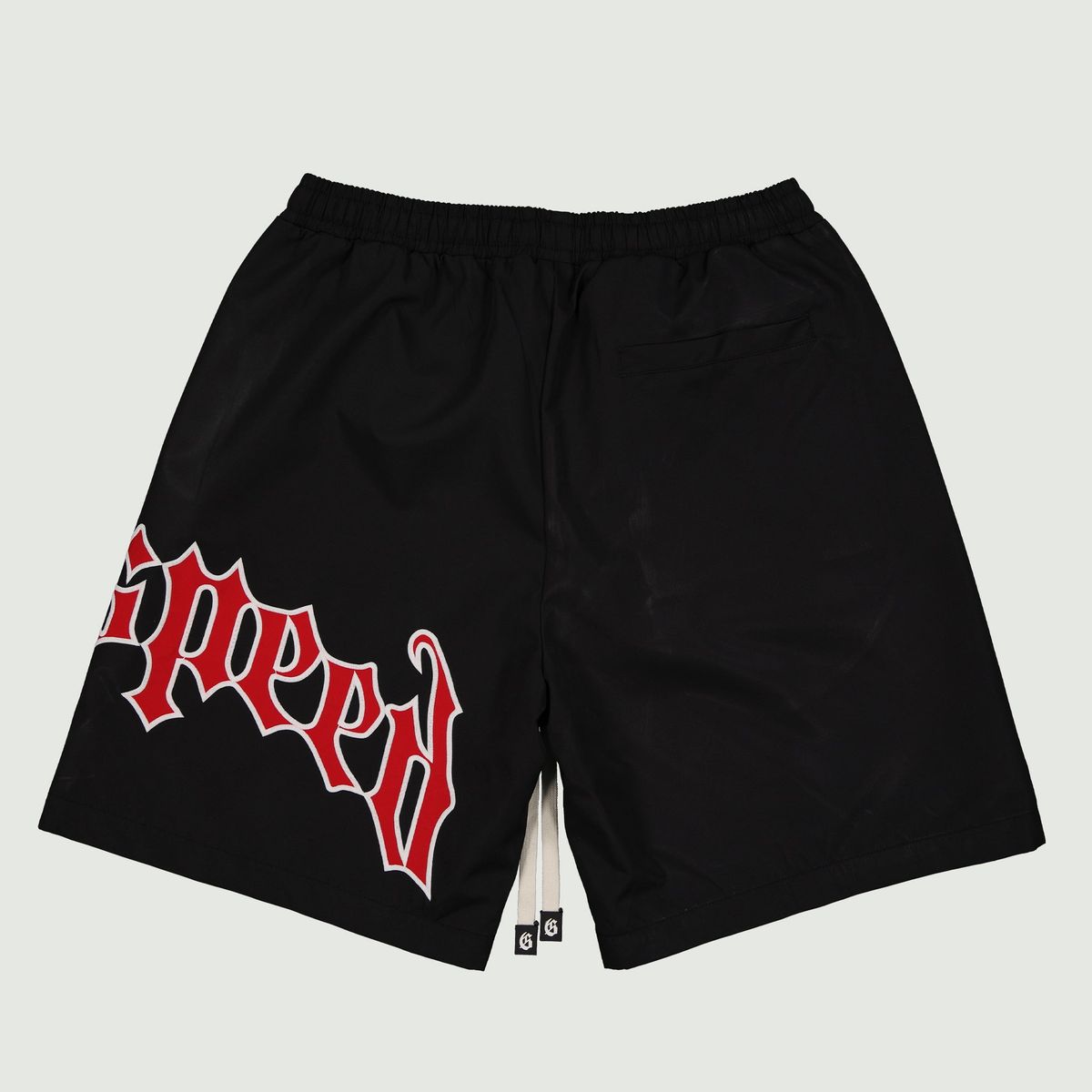 Godspeed OG Logo Nylon Shorts Bred