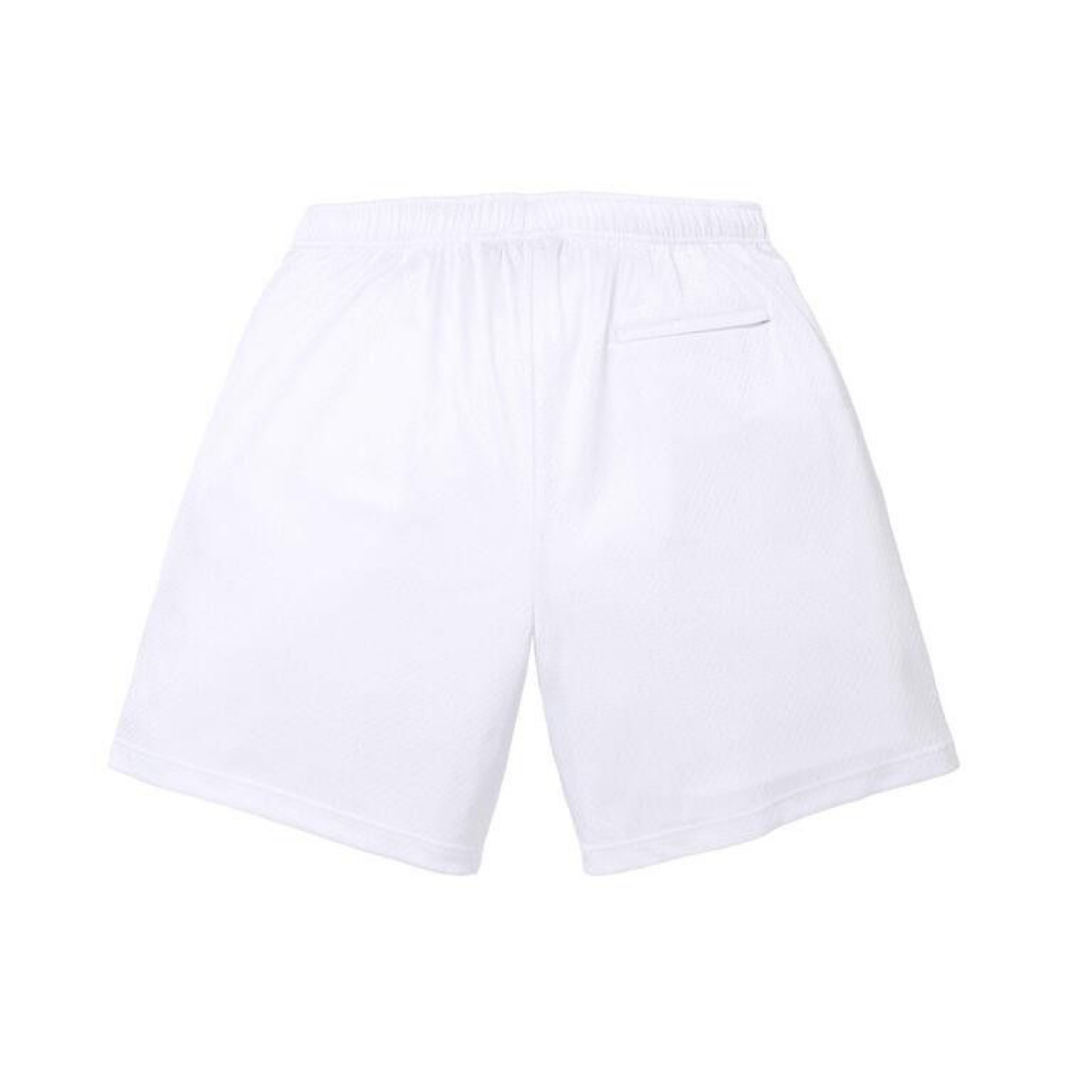Supreme Rhinestone Mesh Short White