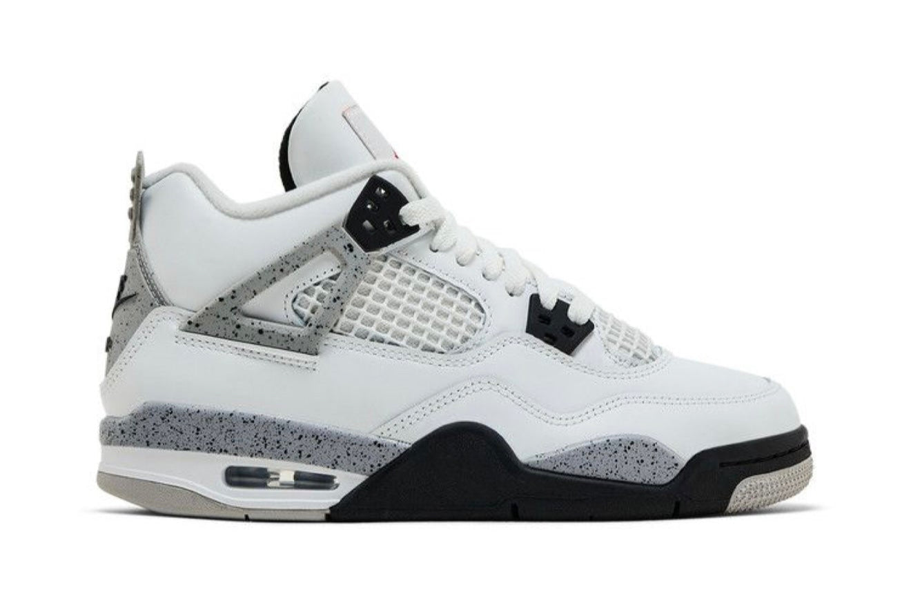 Jordan 4 White Cement Gs (2025)