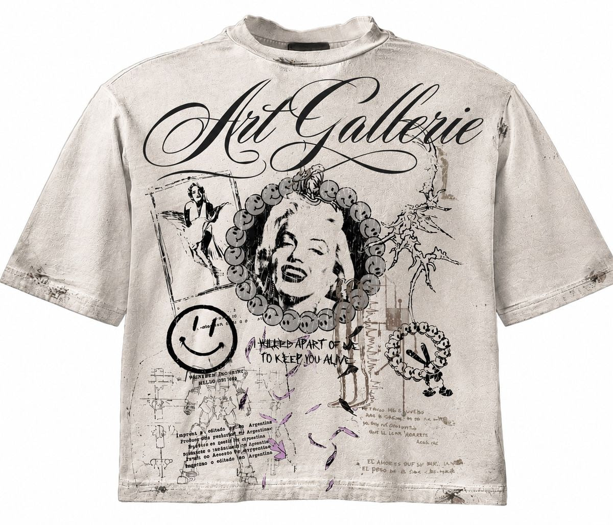 Retrovert Marilyn Art Gallerie T-Shirt