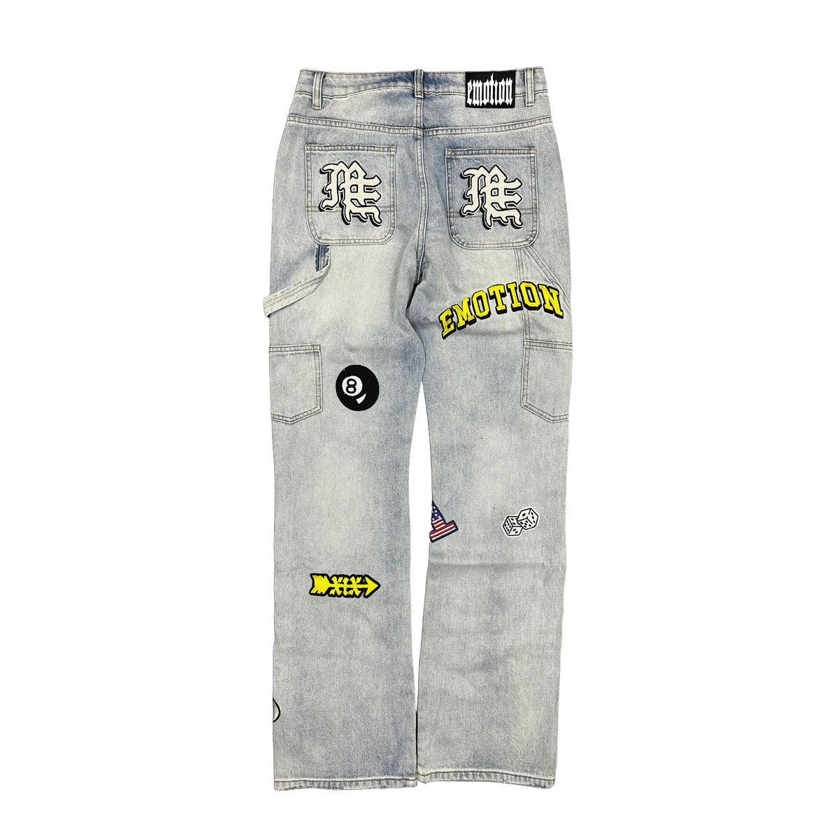 Mixed Emotion Workers Jeans