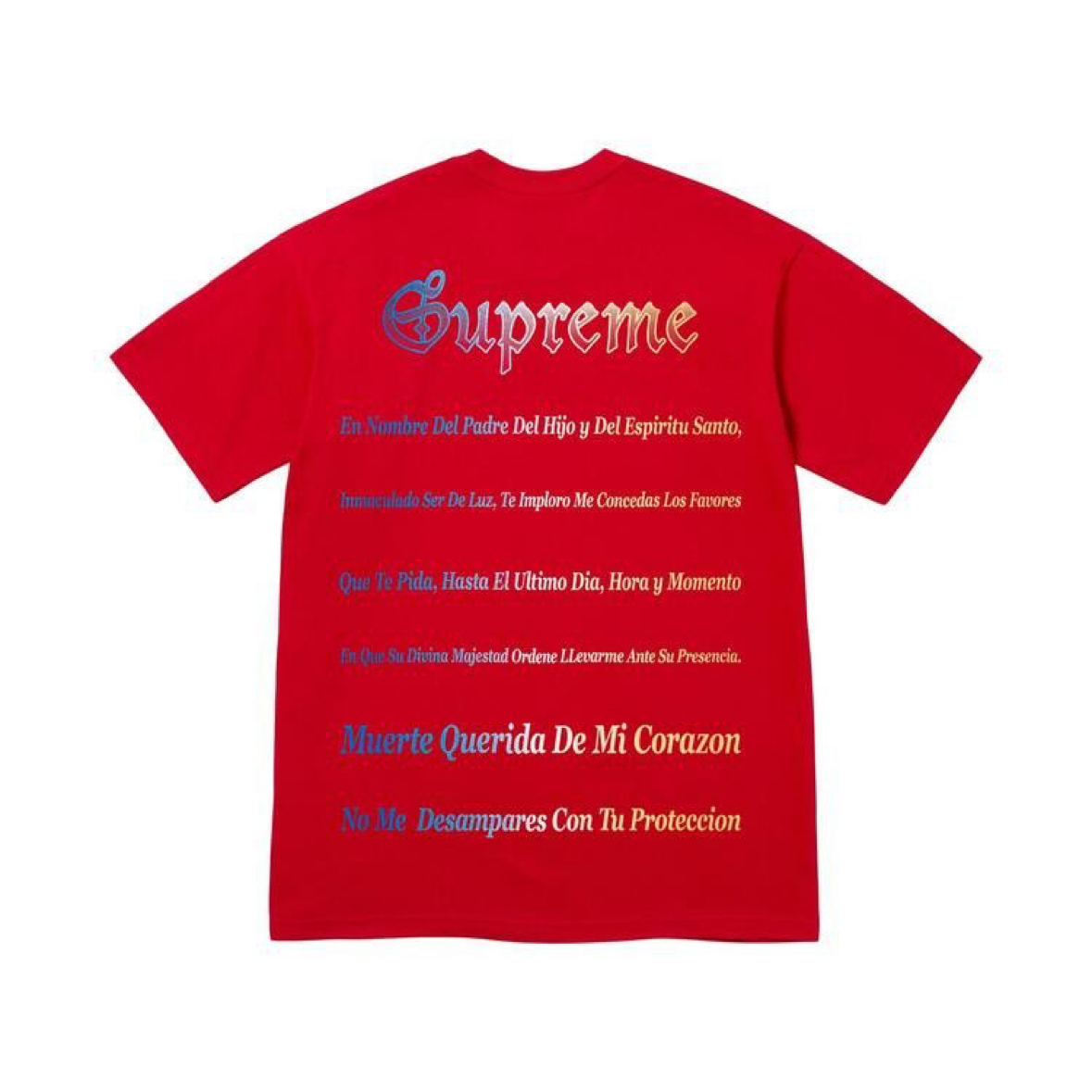 Supreme Grim Reaper Tee Red