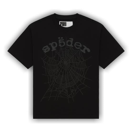 Sp5der Phantom Og Web V2 Tee Black