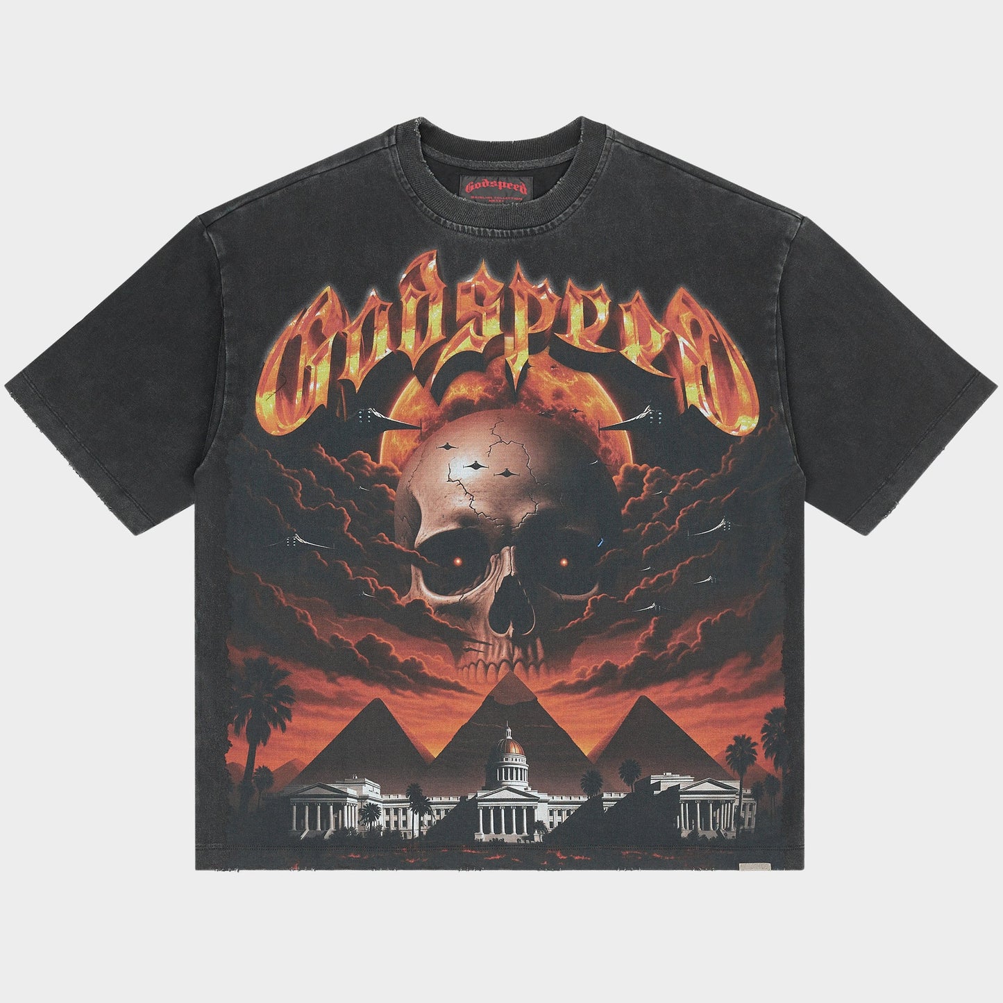 Godspeed Echoes of Empires T-Shirt Black