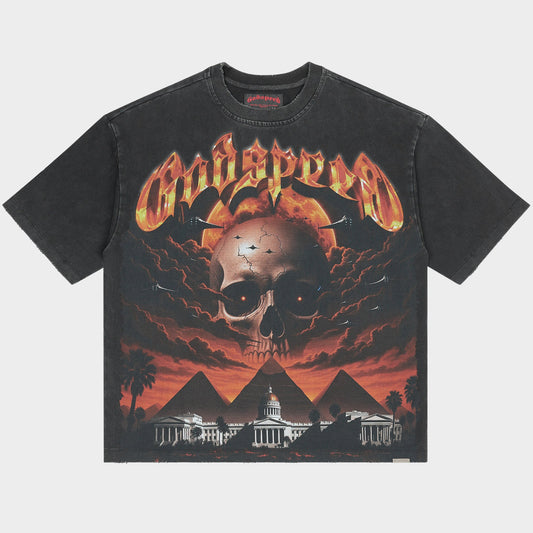 Godspeed Echoes of Empires T-Shirt Black