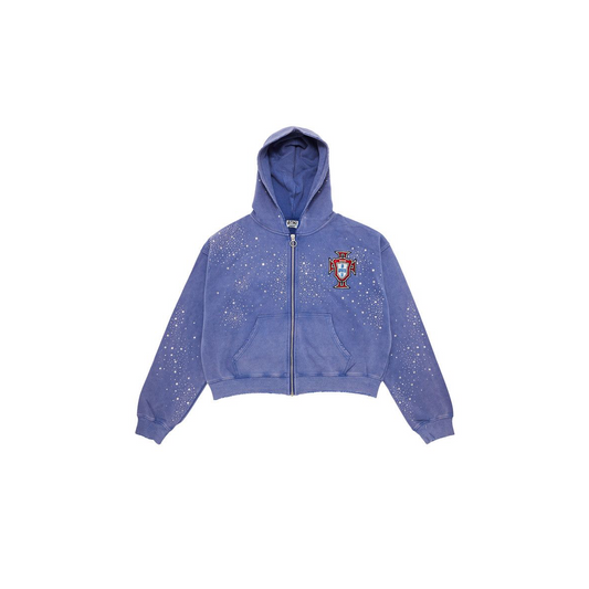 Vale Forever Sea Cluster Zip Up Light Blue