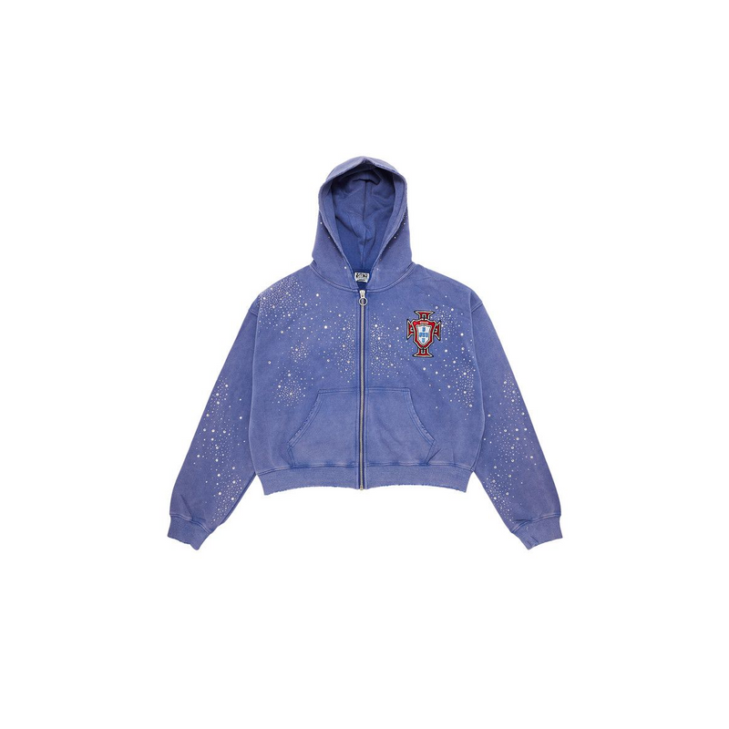 Vale Forever Sea Cluster Zip Up Light Blue