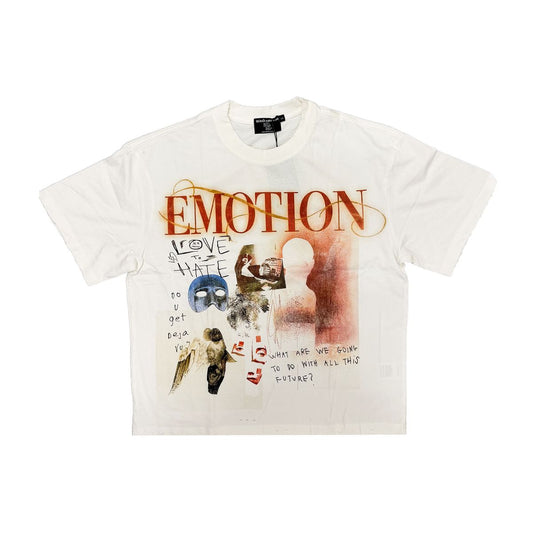 Mixed Emotion White Deja Vu Tee