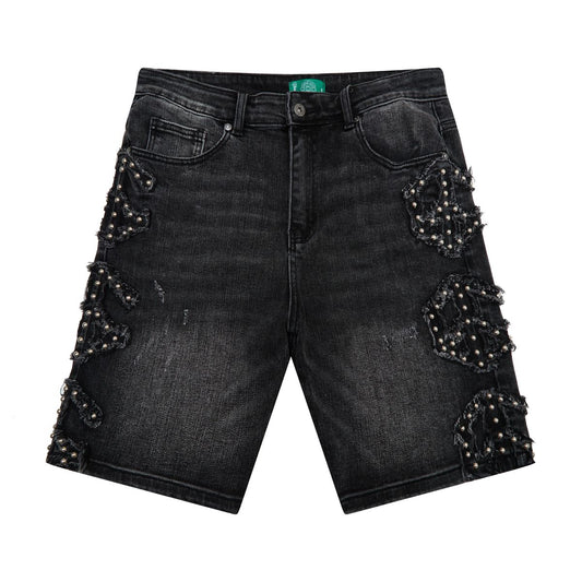 Campus Goods Arcane Denim Jorts (Black)