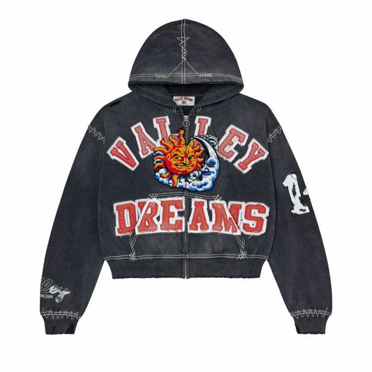 Vale Forever Sunny Zip Up 'Black'