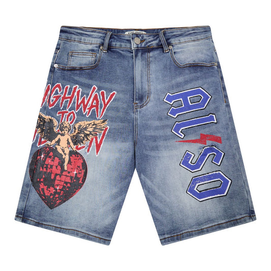 Almost Someday Highway To Heaven Denim Shorts