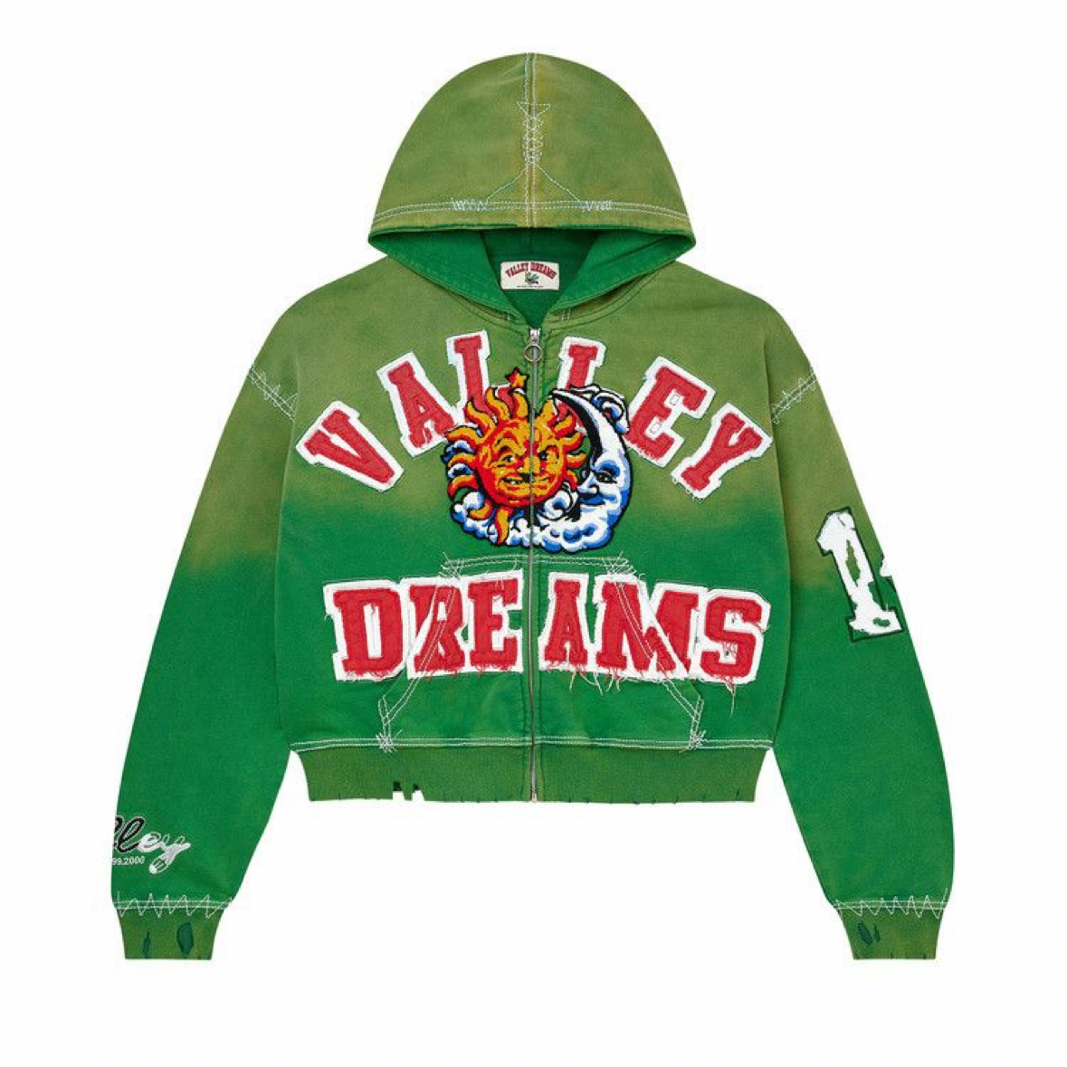 Vale Forever Sunny Zip Up 'Green'