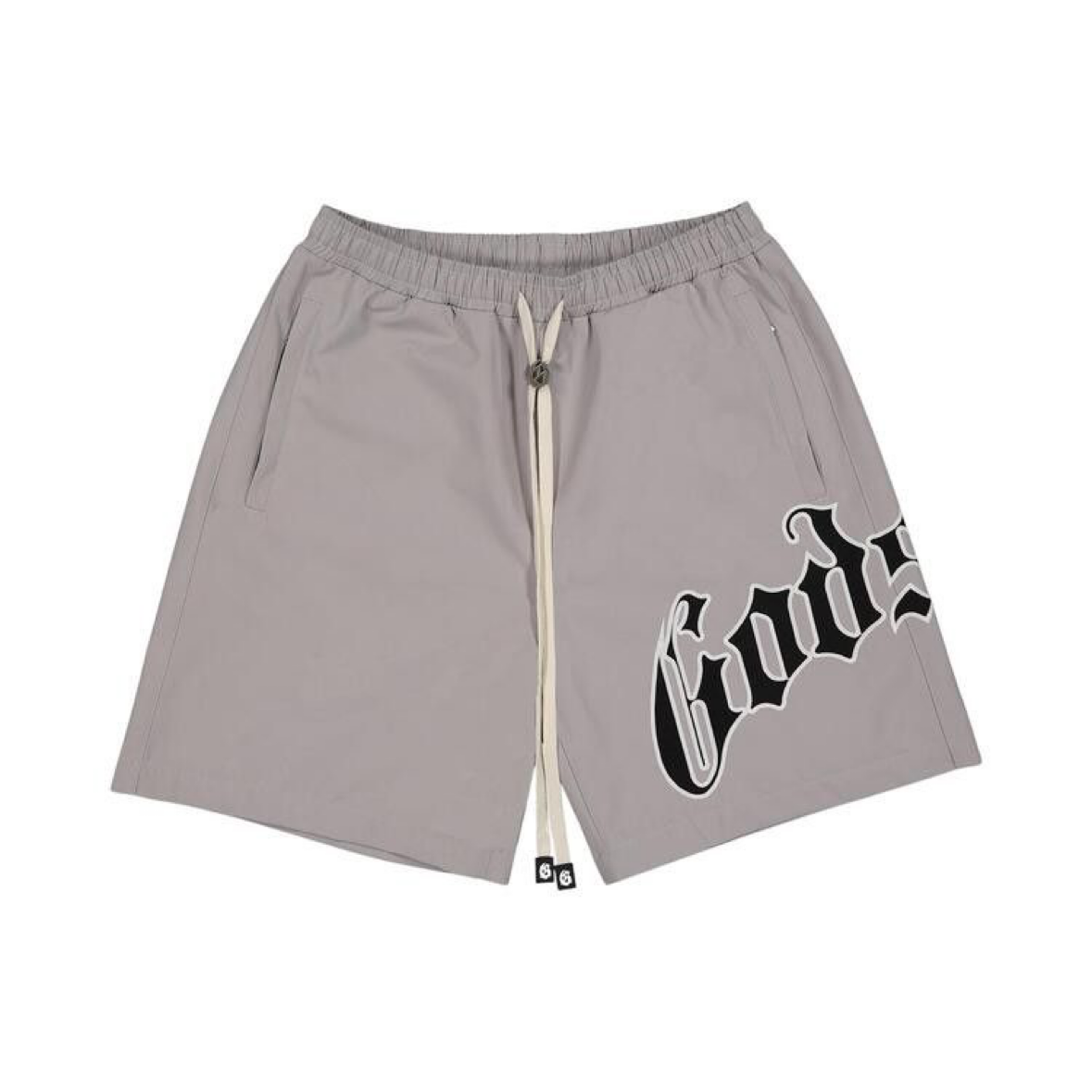 Godspeed OG Logo Nylon Shorts Grey