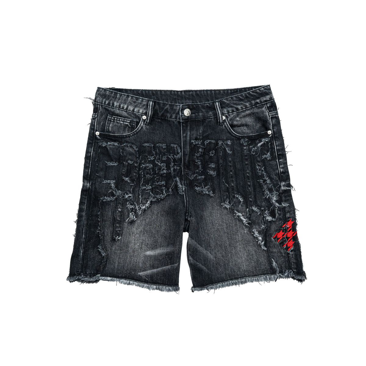 Free Refills Core Denim Jorts Black