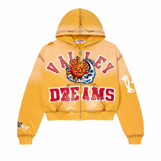 Vale Forever Sunny Zip Up 'Yellow'