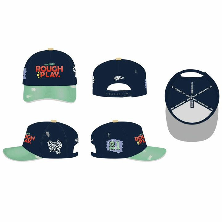 Roughplay Vintage SnapBack (Blue/Green)