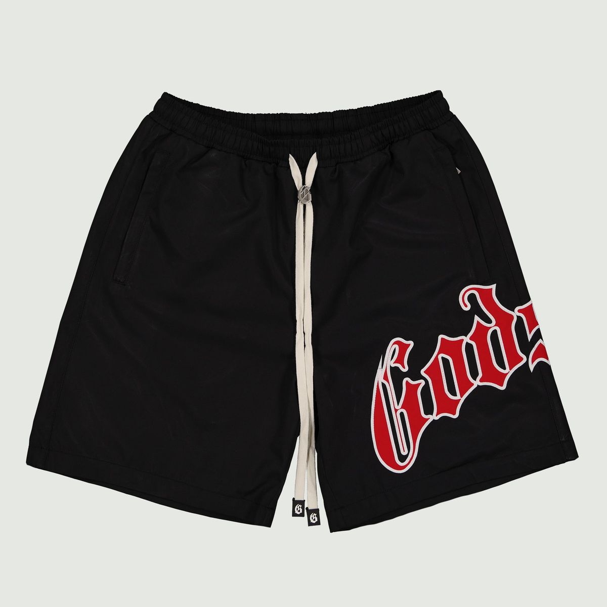 Godspeed OG Logo Nylon Shorts Bred