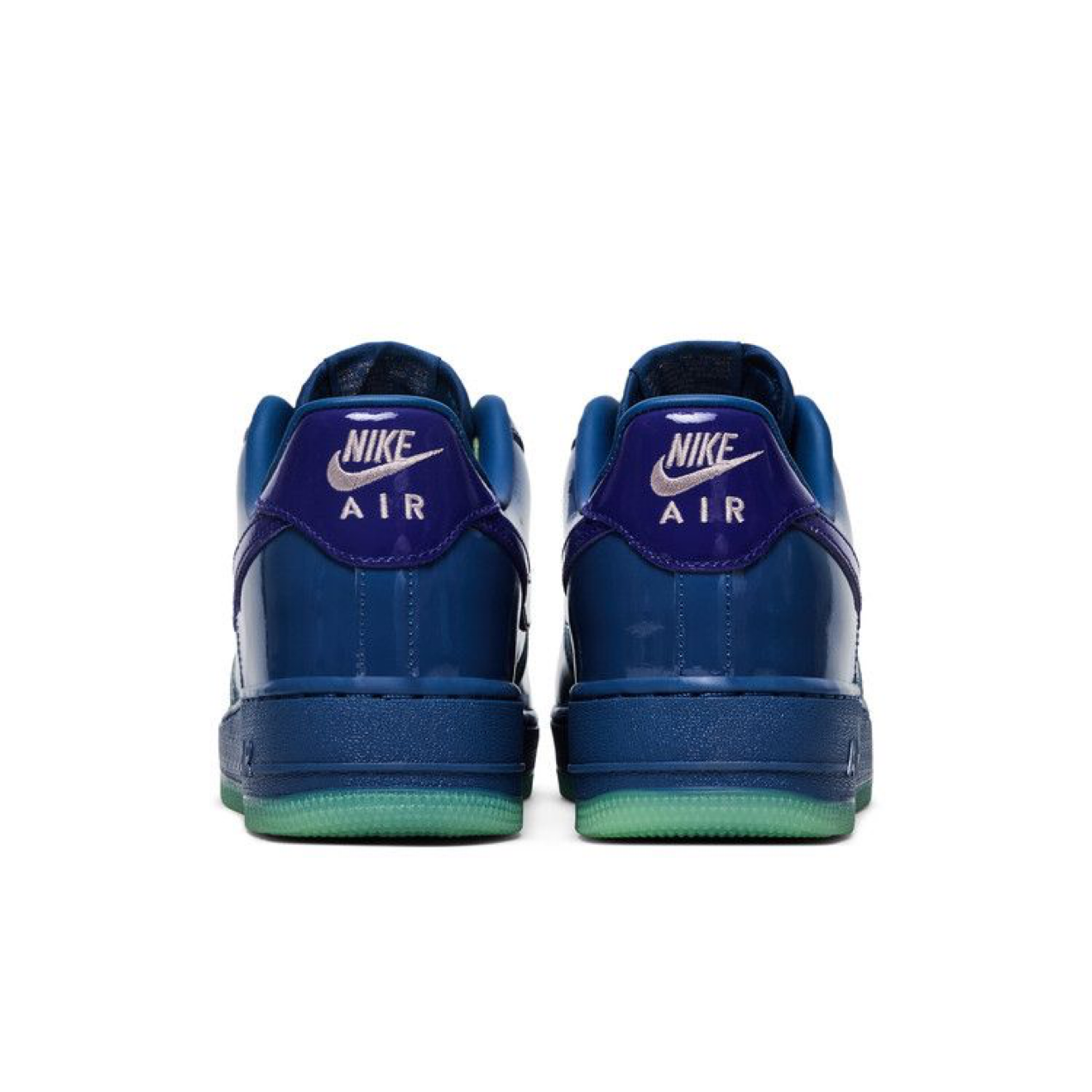 Air Force 1 Low Patent Leather Mystic Navy Grape Ice