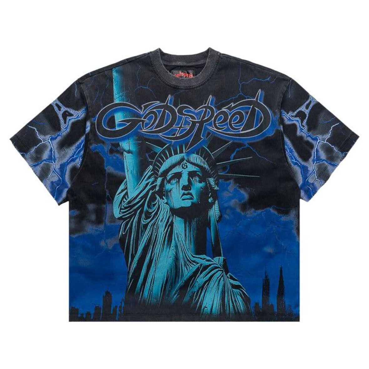Godspeed LA Blue Voltage T-shirt