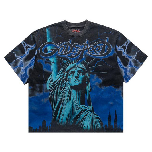 Godspeed LA Blue Voltage T-shirt