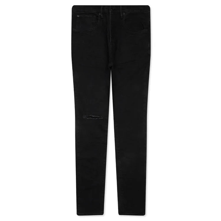 Purple Brand Jeans Knee Slim Black