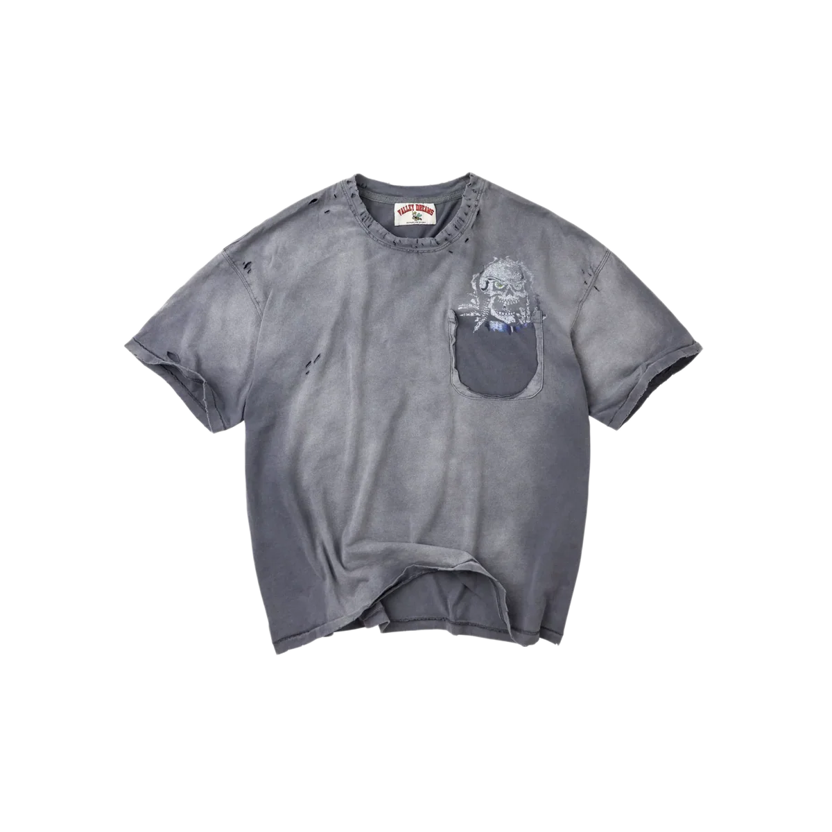 Vale Forever Grey Skullie TEE