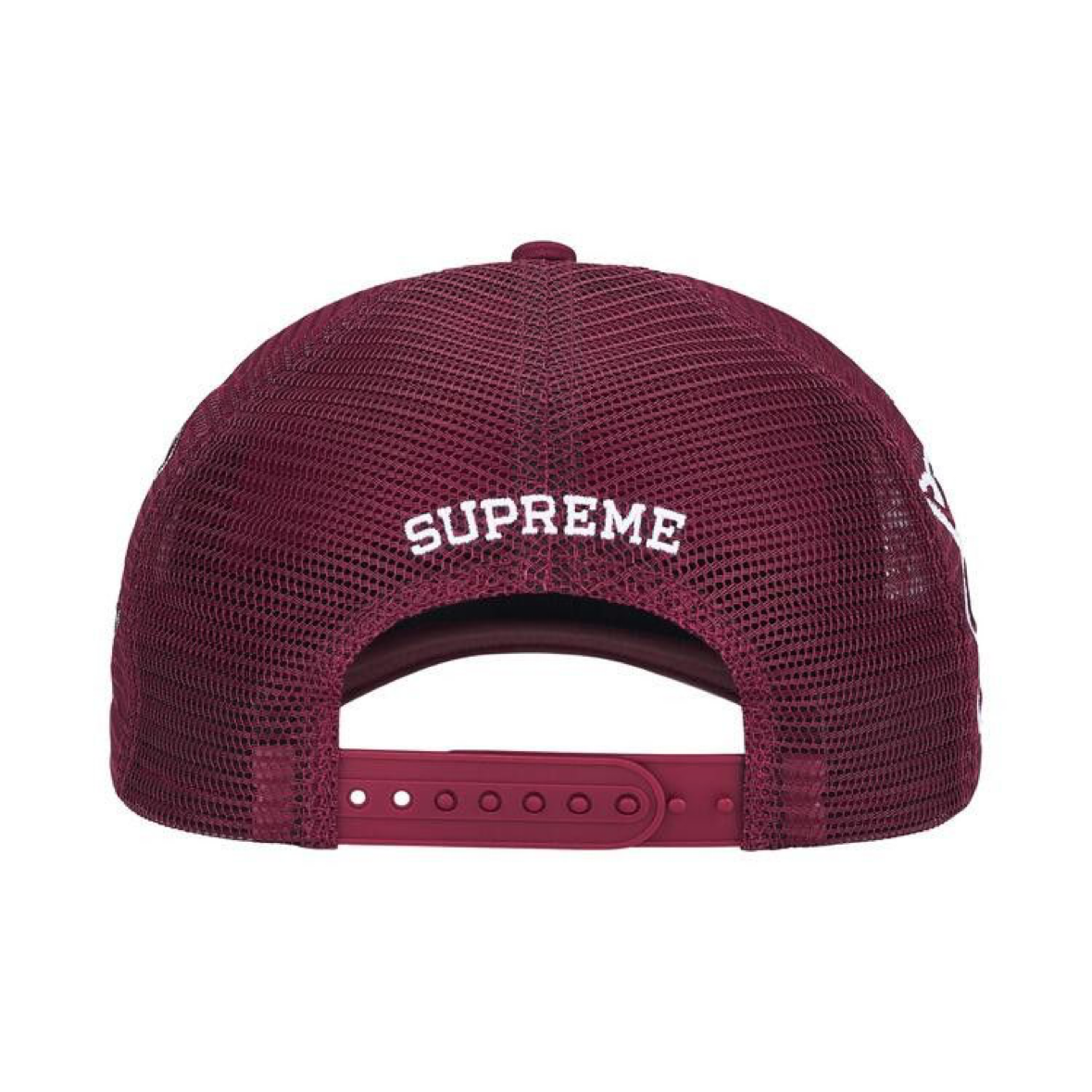 Supreme University Mesh Back 5-Panel Maroon