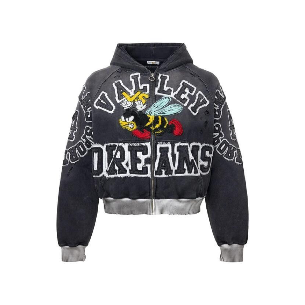 Vale Forever Anthem Zip Up Black