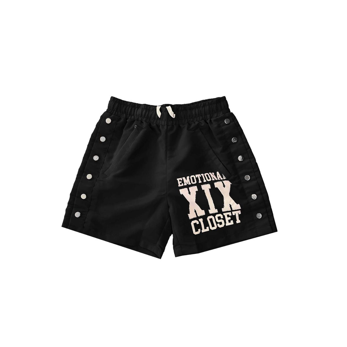 Mixed Emotion Black Backyard Nylon Set