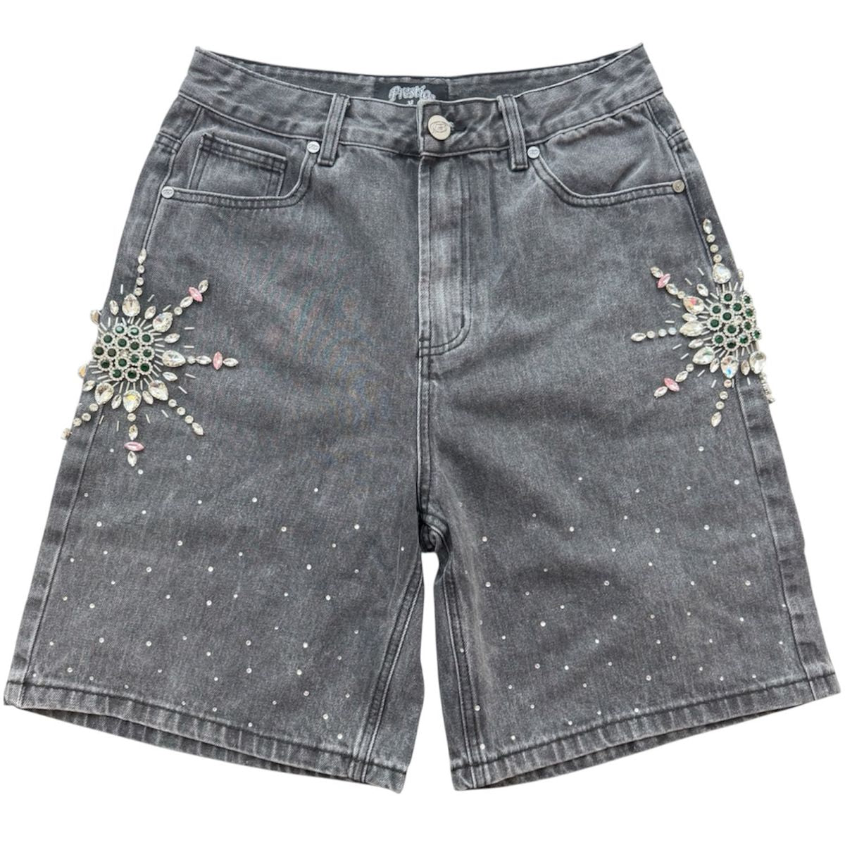 Prestige Black Emerald Jeans Shorts