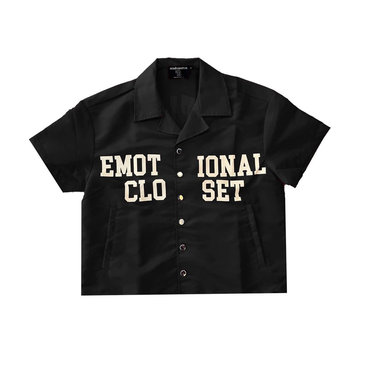 Mixed Emotion Black Backyard Nylon Set