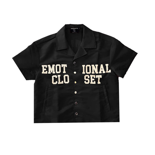 Mixed Emotion Black Backyard Nylon Set