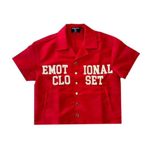 Mixed Emotion Red Backyard Nylon Set