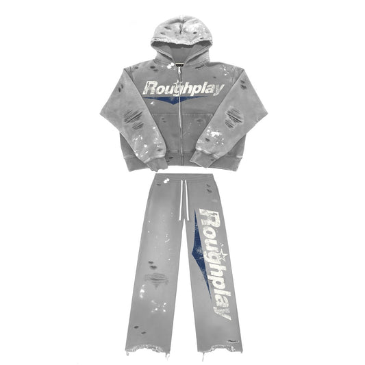 Roughplay Sweatsuit Grey/Blue