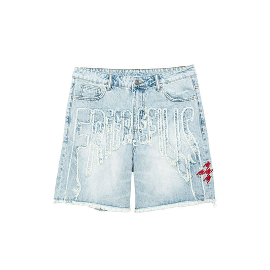 Free Refill Core Denim Jorts Blue
