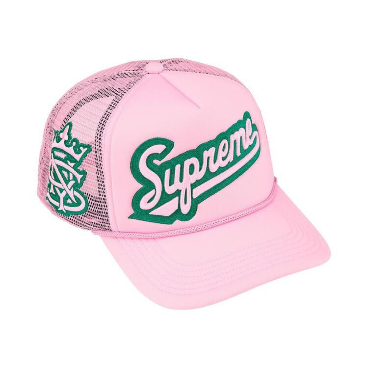 Supreme University Mesh Back 5-Panel Pink