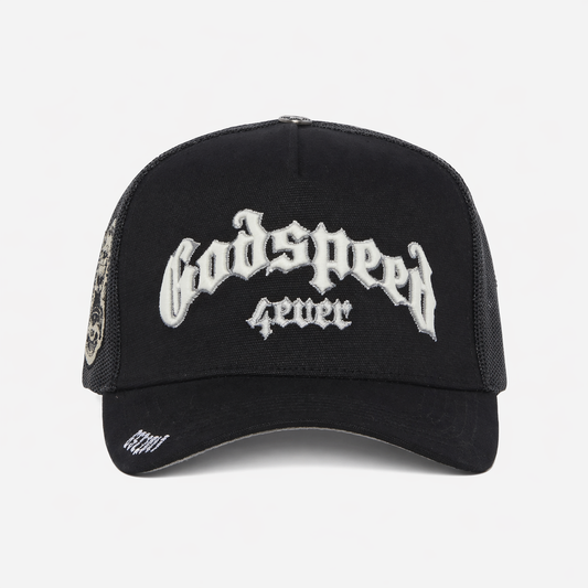 Godspeed Forever Trucker Hat OG Black