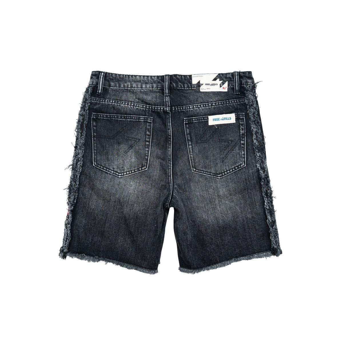 Free Refills Core Denim Jorts Black