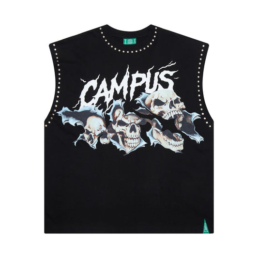 Campus Arcane Cutoff Tee (Black)