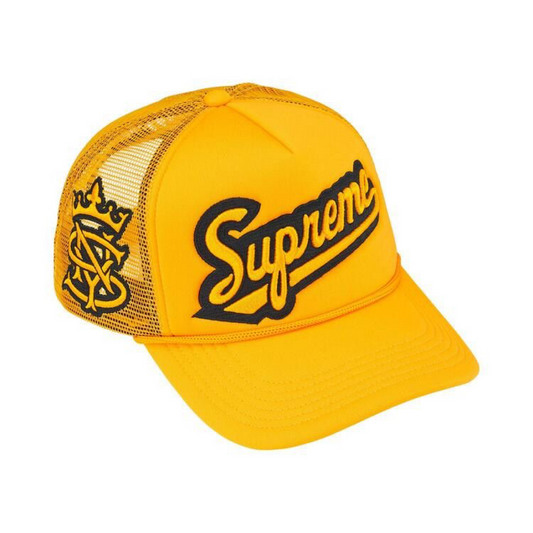 Supreme University Mesh Back 5-Panel Yellow