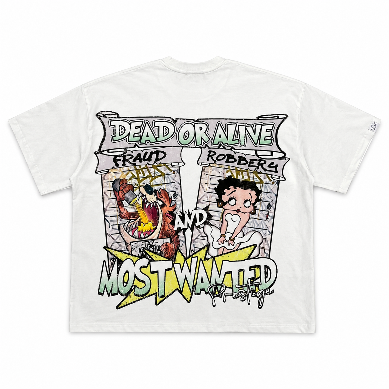 Presige Most Wanted White Tee