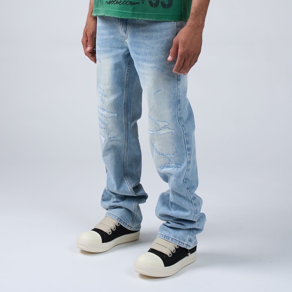 Duaa Saturn Blue Denim