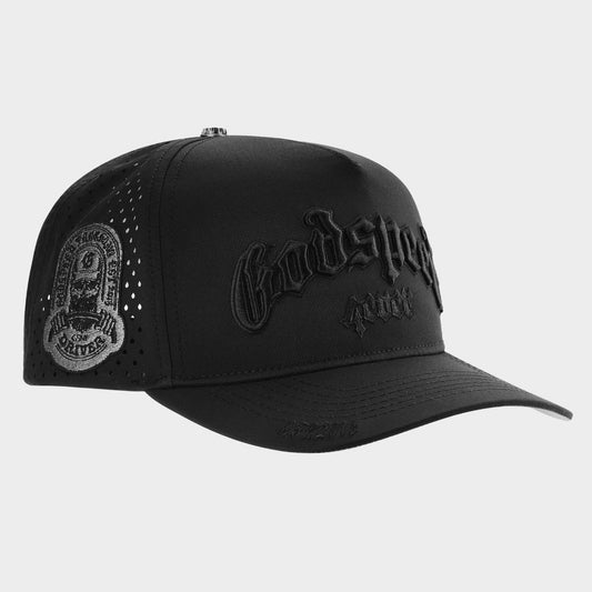 Godspeed OG Logo WaterRessit hat Stealth