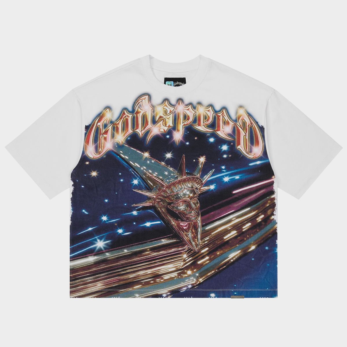 Godspeed Liberty Cruiser T-shirt White