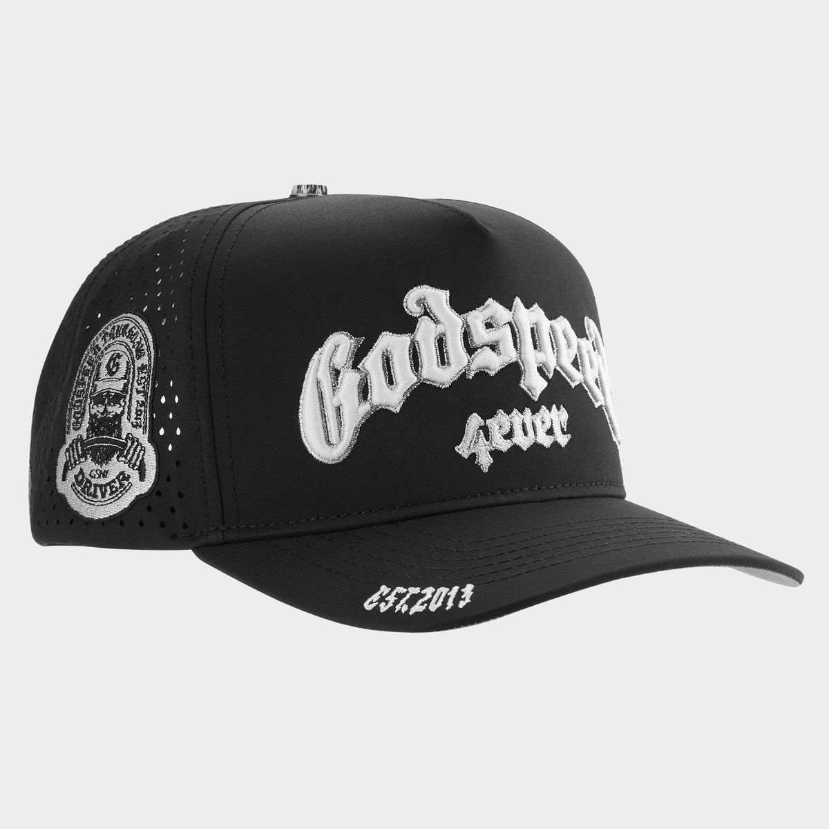 Godspeed OG Logo WaterRessit Hat Black