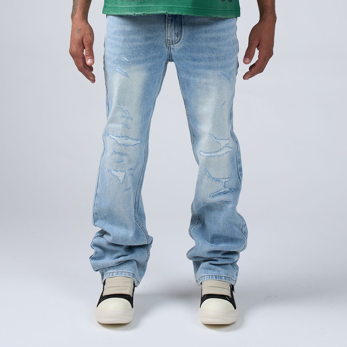 Duaa Saturn Blue Denim