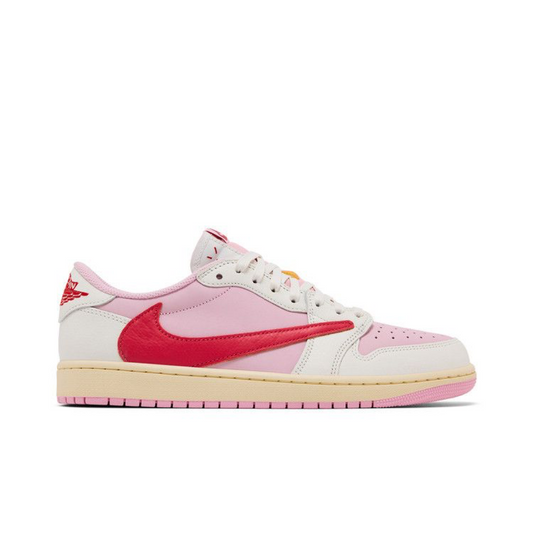 Jordan 1 Low X Travis Scott Sail Tropical Pink